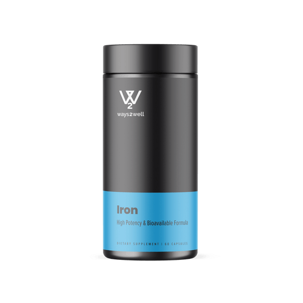 Way2well Iron Bisglycinate  - 60 capsules