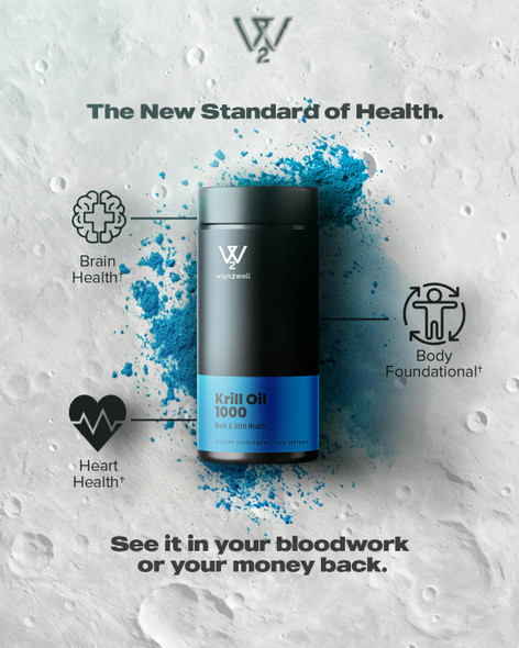 Way2well Krill Oil 1000  - 120 capsules