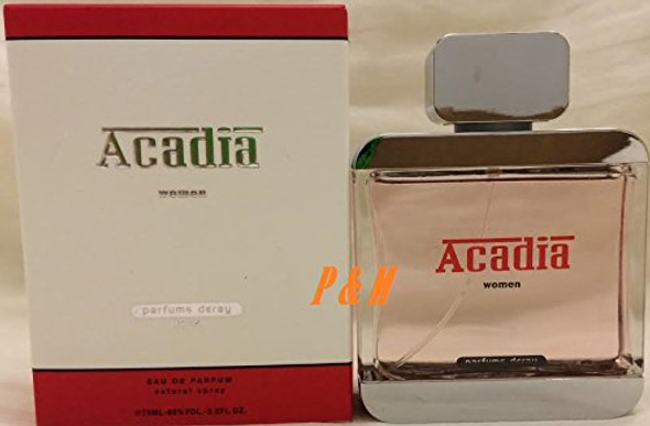 ACADIA BY DERAY PERFUME FOR WOMEN 2.5 OZ  75 ML EAU DE PARFUM SPRAY