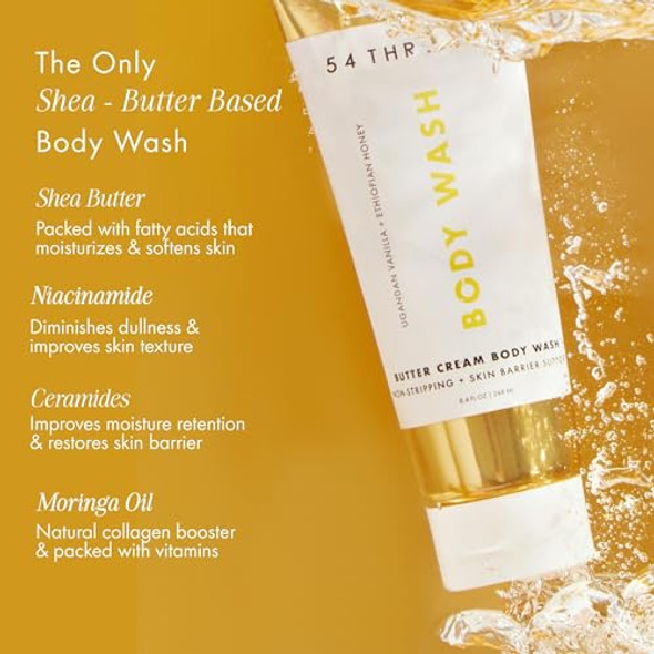 54 Thrones Cream Body Wash Duo (8.4 Oz + 3 Oz), Non-Stripping Butter Cream, Body Wash, Shea Butter, Exfoliating & Moisturizing Liquid Soap, Ugandan Vanilla + Ethiopian Honey 54 Thrones Cream Body Wash Duo (8.4 Oz + 3 Oz), Non-Stripping Butter Cream, Body Wash, Shea Butter, Exfoliating & Moisturizing Liquid Soap, Ugandan Vanilla + Ethiopian Honey