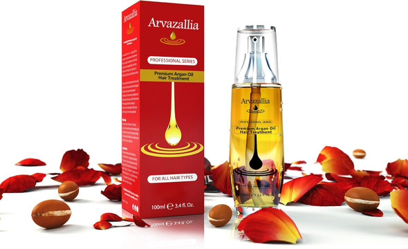 Arvazallia Argan Oil For Hair Treatment Leave In Treatment & Conditioner