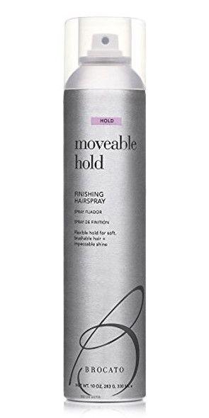 Brocato Maximum Hold Aerosol Hairspray By Beautopia Hair: Extra Strong, Volumizing Finishing Spray For Styling - 10 Oz