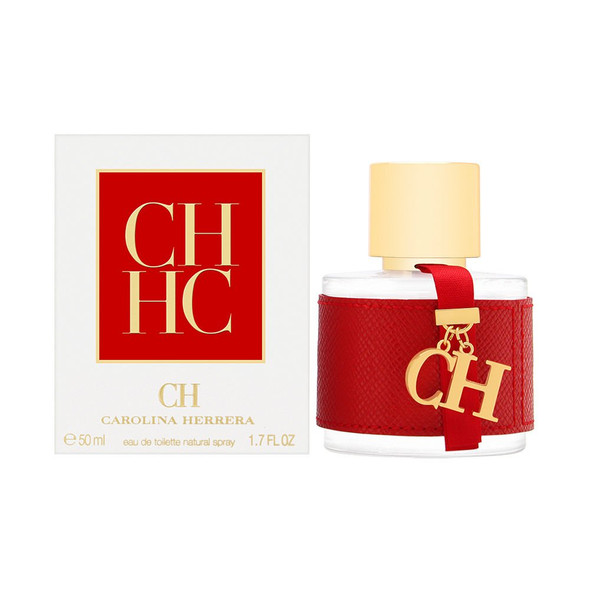 Carolina Herrera Ch Fragrance For Women - Fresh Floral Amber Scent - Top Notes Of Bergamot, Orange, Grapefruit And Juicy Melon - Floral Heart Notes - Ends With Tasty Base Notes - Edt Spray - 1.7 Oz