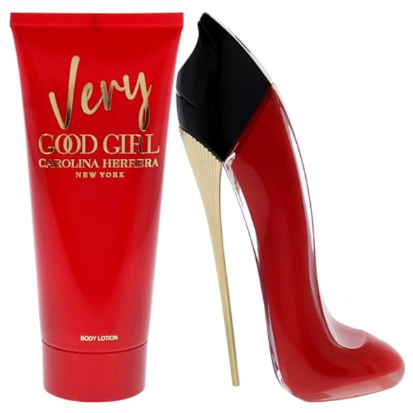 Very Good Girl By Carolina Herrera For Women - 2 Pc  Set 2.7 Oz Edp Spray, 3.4Oz Body Lotion Very Good Girl By Carolina Herrera For Women - 2 Pc  Set 2.7 Oz Edp Spray, 3.4Oz Body Lotion