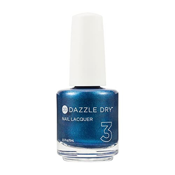 Dazzle Dry Nail Lacquer (Step 3) - Glamorous - A Shimmery Teal. Full Coverage Shimmer. (0.5 Fl Oz) Dazzle Dry Nail Lacquer (Step 3) - Glamorous - A Shimmery Teal. Full Coverage Shimmer. (0.5 Fl Oz)
