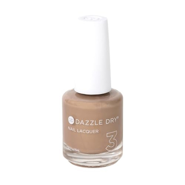 Dazzle Dry Nail Lacquer (Step 3) - Shimmering Sands - A Dark Beige With A Subtle Champagne Shimmer. Full Coverage Shimmer. (0.5 Fl Oz) Dazzle Dry Nail Lacquer (Step 3) - Shimmering Sands - A Dark Beige With A Subtle Champagne Shimmer. Full Coverage Shimmer. (0.5 Fl Oz)