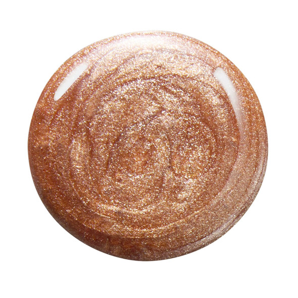 Dazzle Dry Nail Lacquer (Step 3) - Raise Your Glass Lacquer - A Glittering Copper. Full-Coverage Metallic. (0.5 Fl Oz)