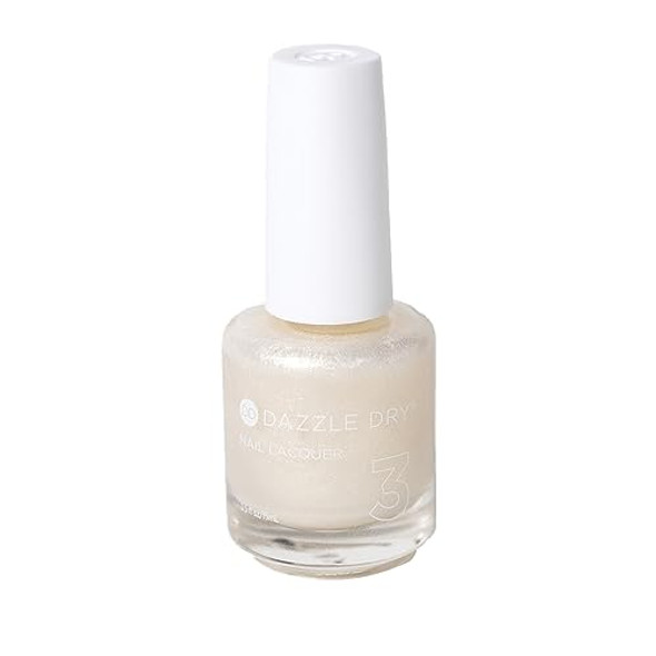 Dazzle Dry Nail Lacquer (Step 3) - Cupid'S Arrow - A Sheer White Layering Effect With A Glistening Gold Sparkle. Sheer Shimmer. (0.5 Fl Oz)