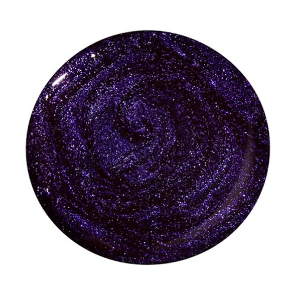 Dazzle Dry Nail Lacquer (Step 3) - Fast Lane - A Deep Galactic Purple With Flaky Glitter. Full Coverage Shimmer. (0.5 Fl Oz)
