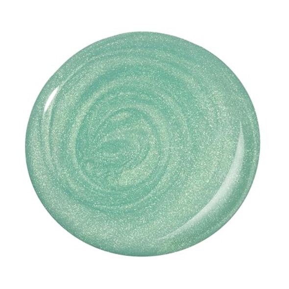 Dazzle Dry Nail Lacquer (Step 3) - In Season - A Seafoam Green With A Subtle Gold And Green Shimmer. Semi-Sheer Shimmer. (0.5 Fl Oz)