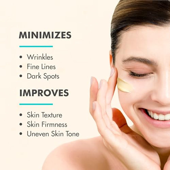 Ebanel Bundle Of Retinol Moisturizer Cream And Vitamin C Serum