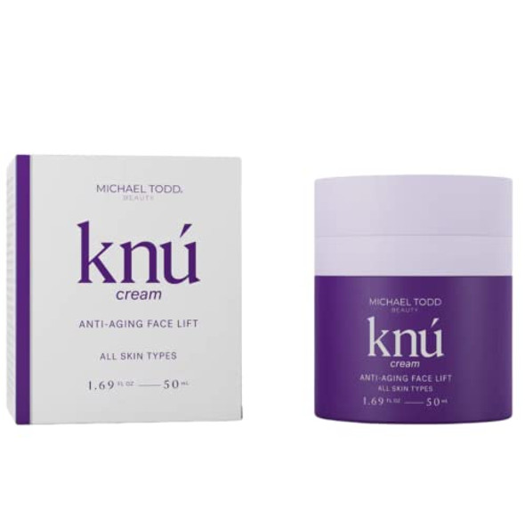Michael Todd Beauty Knu Cream – Face Lifting, Brightening & Tightening Cream – For Moisturizing & Rejuvenating – With Bakuchiol, Peptides & Snail Secretion – For All Skin Types – 1.68 Fl Oz/50 Ml Michael Todd Beauty Knu Cream – Face Lifting, Brightening & Tightening Cream – For Moisturizing & Rejuvenating – With Bakuchiol, Peptides & Snail Secretion – For All Skin Types – 1.68 Fl Oz/50 Ml