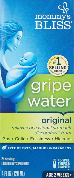 Mommy'S Bliss Gripe Water, Liquid, 4-Ounce Bottle