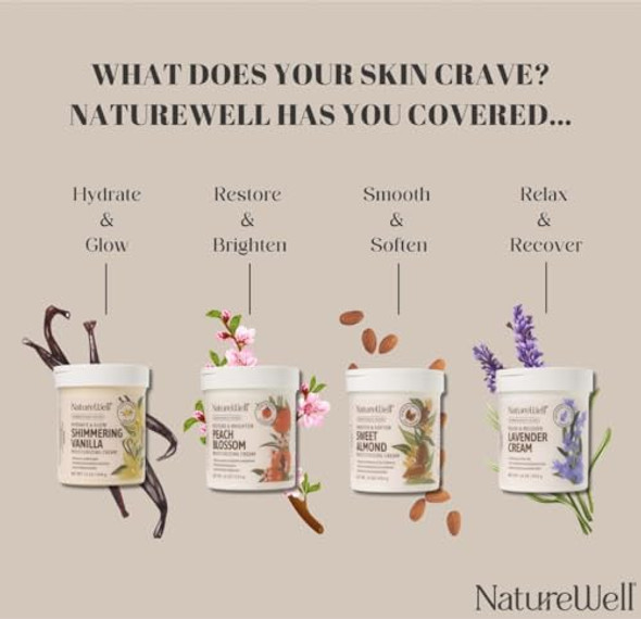 Nature Well Smooth & Soften Gentle Moisturizing Creams Bundle For Face & Body, Infused With Natural Oils & Extracts, Restores Skin Moisture Barrier, 16 Oz Each Nature Well Smooth & Soften Gentle Moisturizing Creams Bundle For Face & Body, Infused With Natural Oils & Extracts, Restores Skin Moisture Barrier, 16 Oz Each
