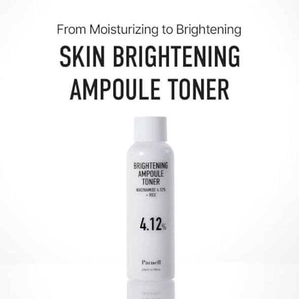 Parnell Niacinamide 4.12%  200Ml / 6.76 Fl.Oz.  Rice Ampoule, Milky Toner For Glowing Skin, Hydrating For Dry Dull Skin, Korean Skin Care Parnell Niacinamide 4.12%  200Ml / 6.76 Fl.Oz.  Rice Ampoule, Milky Toner For Glowing Skin, Hydrating For Dry Dull Skin, Korean Skin Care