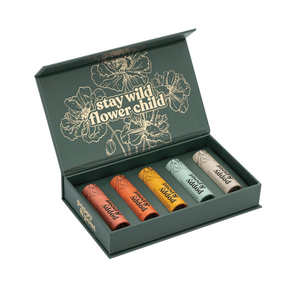 Jumbo Lip Balm  Set (5-Pack)  Poppy & Pout All Natural Lip Balms & Moisturizers  Hydrates With Beeswax, Vitamin E, Organic Coconut Oil  Cruelty-  Lip Balm In Recyclable Cardboard Tube Jumbo Lip Balm  Set (5-Pack)  Poppy & Pout All Natural Lip Balms & Moisturizers  Hydrates With Beeswax, Vitamin E, Organic Coconut Oil  Cruelty-  Lip Balm In Recyclable Cardboard Tube