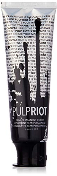 Pulp Riot Semi-Permanent Hair Color For Unisex, Noir Black, 4 Ounce