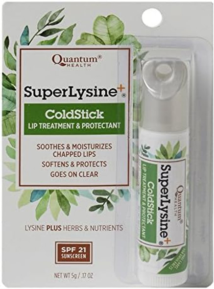 Quantum Research Coldstick,Super Lysine, .18 Oz Quantum Research Coldstick,Super Lysine, .18 Oz