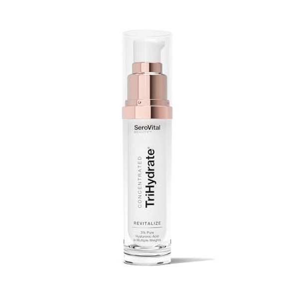 Serovital Trihydrate – 3% Hyaluronic Acid Serum For Anti-Aging & Hydration – Plump & Firm Skin In 28 Days
