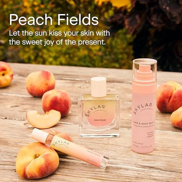 Skylar Peach Fields Roller + Full Size And Hair & Body Mist