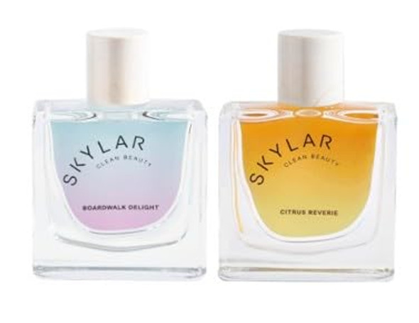 Skylar Boardwalk Delight And Citrus Reverie Eau De Perfume Layering 2 Pack- Hypoallergenic & Clean Perfume For Women & Men, Vegan & Safe For Sensitive Skin- (50Ml /1.7 Fl Oz)