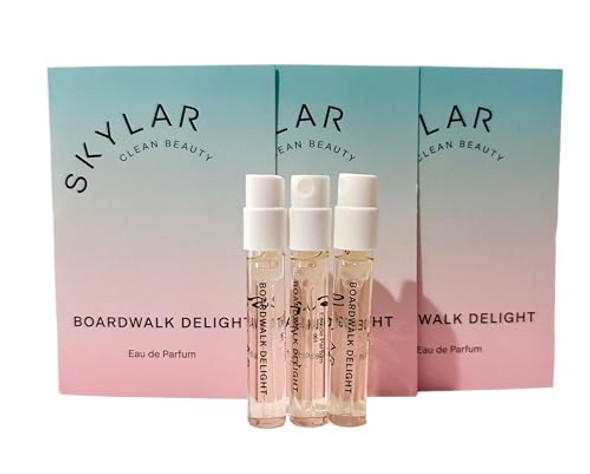 Skylar Broadwalk Delight Women Sample Perfume Edp 1.5 Ml / 0.05 Oz - Set Of 3 - (6687)