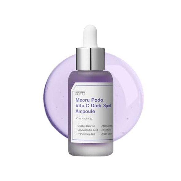 Sungboon Editor Meoru Podo Vita C Turn-Over Ampoule  Niacinamide, Vitamin C  Korean Skincare  1.01 Fl.Oz.