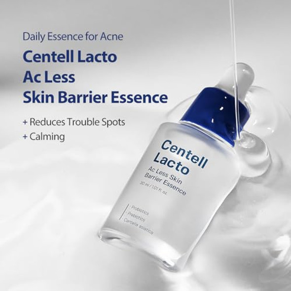 Sungboon Editor Centell Lacto Ac Less Skin Barrier Serum  Probiotic & Niacinamide Face Serum For Sensitive, Blemish-Prone Skin  Lightweight, Non-Greasy Hydrating Korean Skincare
