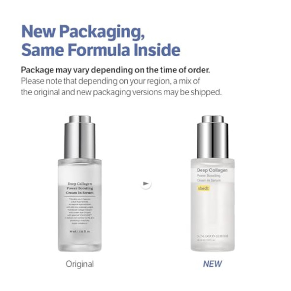 Sungboon Editor Deep Collagen Filler Anti-Aging Serum & Hair Growth Scalp Serum Set, Korean Skincare With Volufiline For Anti-Wrinkle, Glass Skin & Caffeine Biotin For Hair Thickening, Itchy Scalp