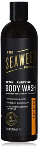 The Seaweed Bath Co. Detox Body Wash, Orange Cedar, 12 Fluid Ounce (Pack Of 1)