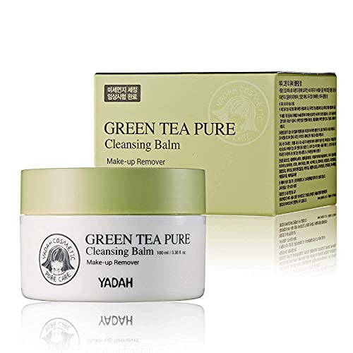 Yadah Green Tea Cleansing Balm With Cactus Toner Pad Bundle