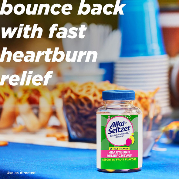 Alka-Seltzer Extra Strength Heartburn Reliefchews, Antacid For Fast Heartburn & Acid Indigestion Relief On The Go, 200 Ct Alka-Seltzer Extra Strength Heartburn Reliefchews, Antacid For Fast Heartburn & Acid Indigestion Relief On The Go, 200 Ct
