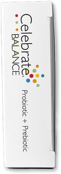 Celebrate Vitamins Balance Probiotic + Prebiotic - Post Bariatric Surgery Daily Supplement For Women & Men, 28.5 Billion Cfu - Supports Digestive & Immune Health, Gluten  (30 Capsules)