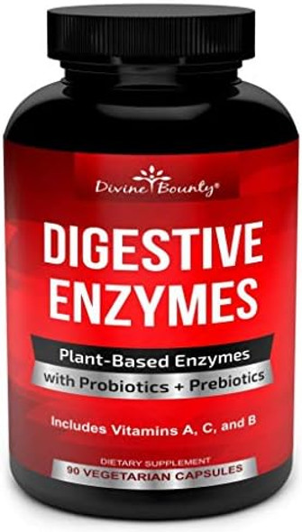 Divine Bounty Digestive Enzymes With Probiotics & Magnesium Citrate Bundle Divine Bounty Digestive Enzymes With Probiotics & Magnesium Citrate Bundle