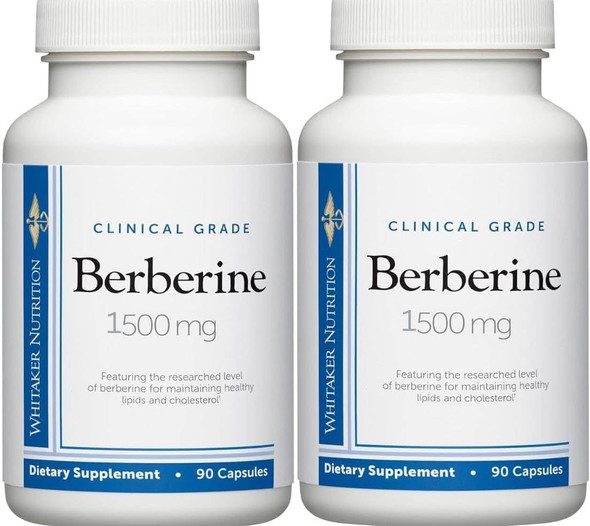 Dr. Whitaker Clinical Grade Berberine  1,500Mg Per Daily Serving  30 Day Supply