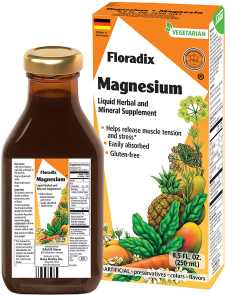 Floradix Magnesium Liquid Mineral Supplement 250ml