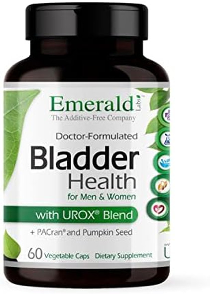 Emerald Labs Bladder Health - Cranberry Extract Supplement With Pumpkin Seed Extract & Horsetail -  Urinary Tract Support - 60 Vegetable Capsules (30-Day Supply)