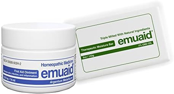 Emuaid Eczema Repair Travel Kit Regular Strength 0.5Oz With Therapeutic Moisture Bar Is Also Suitable For Lichen Planus, Bed Sores, Ringworm And Cracked Heels Emuaid Eczema Repair Travel Kit Regular Strength 0.5Oz With Therapeutic Moisture Bar Is Also Suitable For Lichen Planus, Bed Sores, Ringworm And Cracked Heels