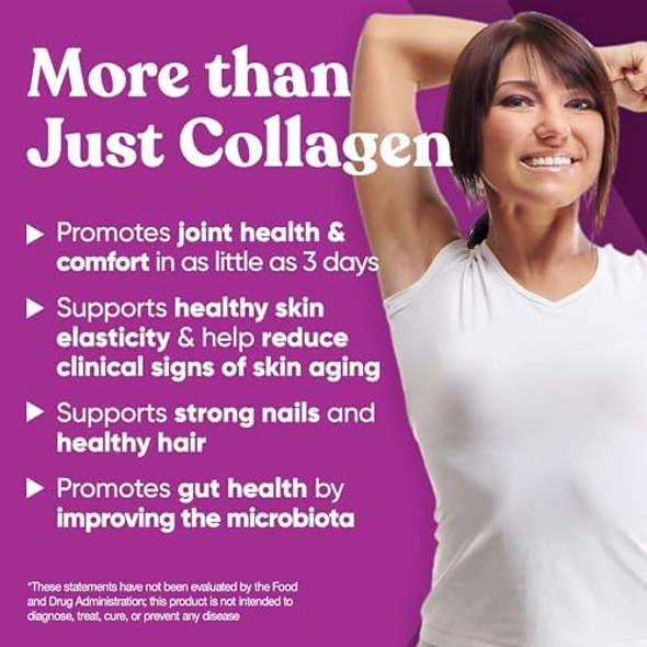 Eu Natural Move & Glow Collagen Pills For Women & Men – Vegetarian Multi-Collagen (Type I-V-X) With 9 Plant-Based Superfoods For Skin Health & Joint Support – Biotin, Vitamin C, Vitamin E, 60 Vegetarian Capsules