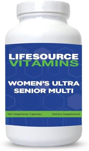 Lifesource Vitamins Woman'S Senior Multi - Developed Specifically For Women Over 50-180 Capsules- 60 Day Supply