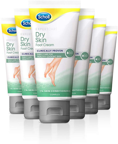 Scholl Dry Skin Foot Cream, Pack of 6
