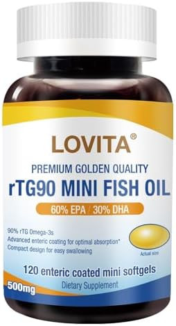 Lovita Rtg90 Mini Fish Oil & Premium Multivitamin For Adults Bundle