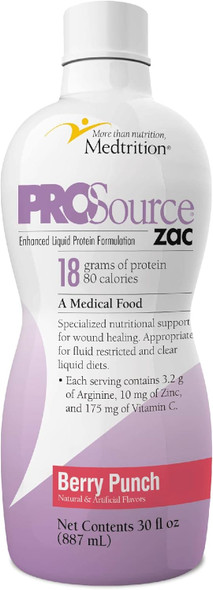 Medtrition Prosource Zac Berry Energy Punch (1 Bottle) Medtrition Prosource Zac Berry Energy Punch (1 Bottle)