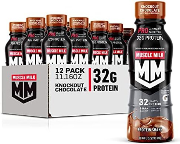 Muscle Milk Pro Protein Shake Knockout Chocolate 11.16 Fl Oz 12 Pack + Dentek Triple Clean Advanced Clean Mint Floss Picks 150 Count Muscle Milk Pro Protein Shake Knockout Chocolate 11.16 Fl Oz 12 Pack + Dentek Triple Clean Advanced Clean Mint Floss Picks 150 Count