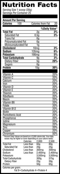 Muscle Milk Zero, 100 Calorie Protein Powder, Chocolate, 15G Protein, 1.65 Pound, 25 Servings Muscle Milk Zero, 100 Calorie Protein Powder, Chocolate, 15G Protein, 1.65 Pound, 25 Servings