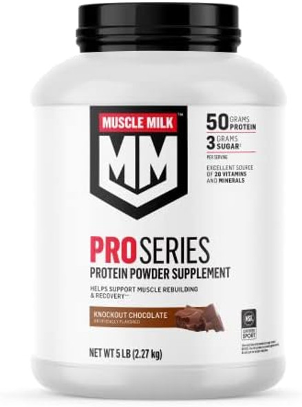 Muscle Milk Pro Series Protein Powder Knockout Chocolate 5 Pound 28 Servings 50G Protein Bundle With Nutricost Creatine Monohydrate Micronized Powder 500G 5000Mg Per Serv Muscle Milk Pro Series Protein Powder Knockout Chocolate 5 Pound 28 Servings 50G Protein Bundle With Nutricost Creatine Monohydrate Micronized Powder 500G 5000Mg Per Serv
