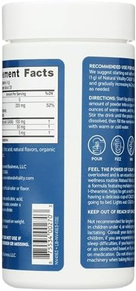 Natural Vitality Calm Sleep Drink Mix With Magnesium And Melatonin, Mixed Berry Flavor, 4 Ounces (Package May Vary) Natural Vitality Calm Sleep Drink Mix With Magnesium And Melatonin, Mixed Berry Flavor, 4 Ounces (Package May Vary)