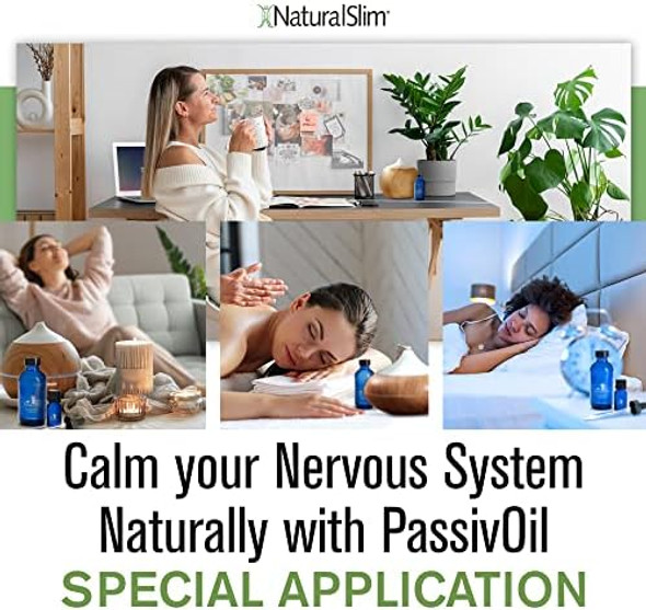 Naturalslim Calming Essential Oil Blends Passivoil Can Be Spread Or Massaged On Skin As An Aromatherapy Fragrance Oil - Therapeutic Grade Relaxing Pure Essential Oils For Diffusers For Home - 4Oz Naturalslim Calming Essential Oil Blends Passivoil Can Be Spread Or Massaged On Skin As An Aromatherapy Fragrance Oil - Therapeutic Grade Relaxing Pure Essential Oils For Diffusers For Home - 4Oz
