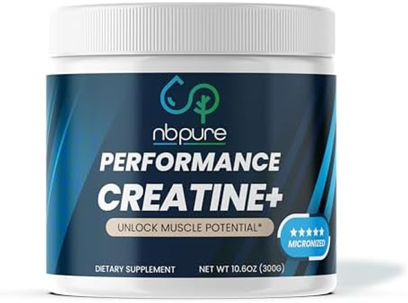 Nbpure Micronized Creatine Monohydrate – Support Muscle Endurance, Power, Size, Recovery– No Artificial Ingredients – Ideal For All Active Lifestyles Nbpure Micronized Creatine Monohydrate – Support Muscle Endurance, Power, Size, Recovery– No Artificial Ingredients – Ideal For All Active Lifestyles