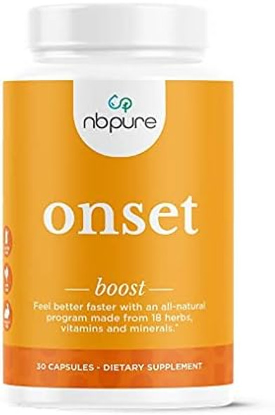 Nbpure On-Set Immune System Booster Immunity Supplement Capsules, 30 Count Nbpure On-Set Immune System Booster Immunity Supplement Capsules, 30 Count